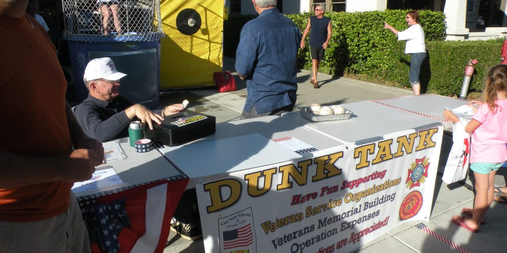 Danville Dunk Tank Fundraiser 2014